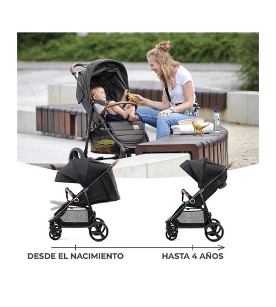 Coche de paseo Grande Plus de Kinderkraft   - MiniNuts expertos  en coches y sillas de auto para bebé