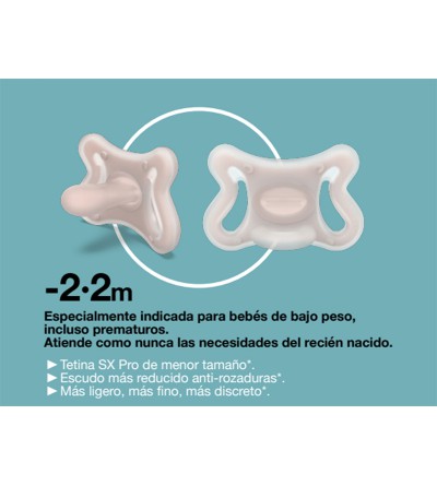 Suavinex Chupete Zero Fisio Silicona 0-6m