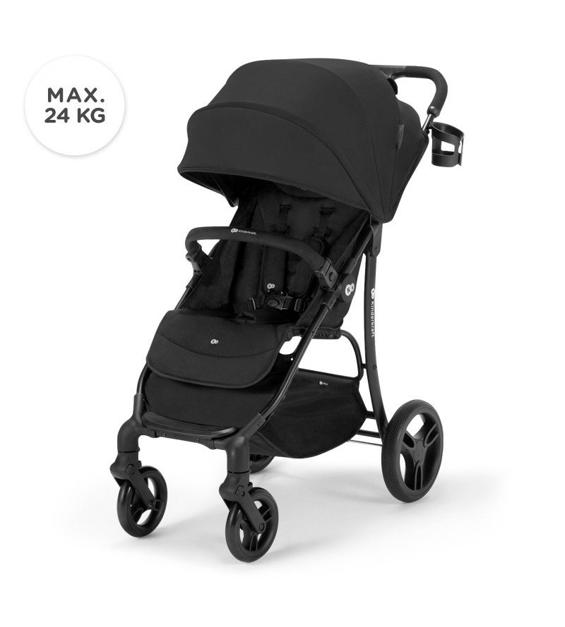 Carrito de Bebé Trio KINDERKRAFT 3 In 1 Grey + Mommy Bag Gris