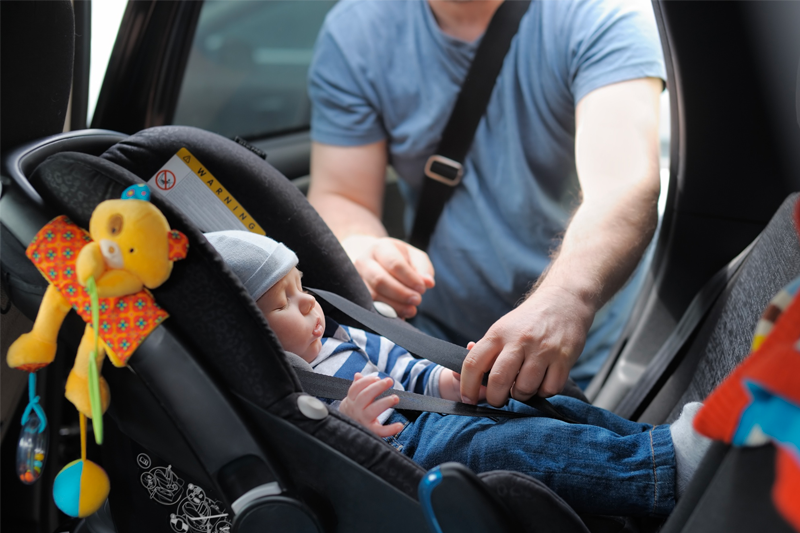 Vacaciones en coche con mi bebé